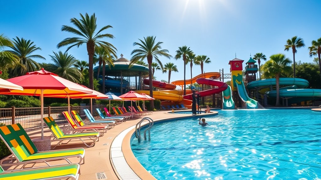 seasonal water park rotation