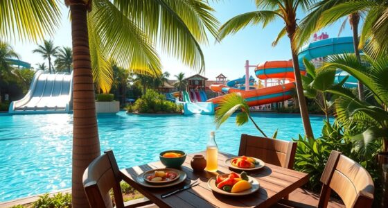 serene eating areas nearby