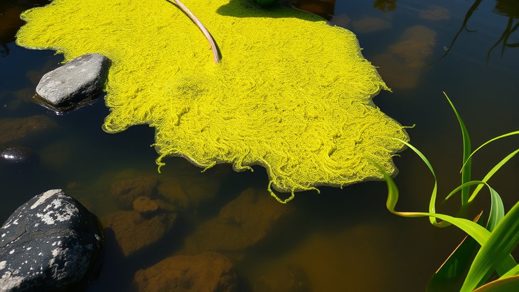 signs of resistant mustard algae