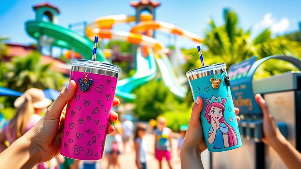 single day refill cups only