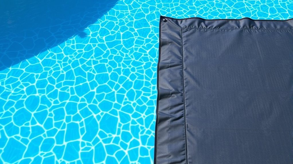 solar covers reduce evaporation