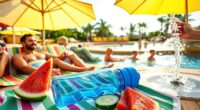 stay hydrated at water park