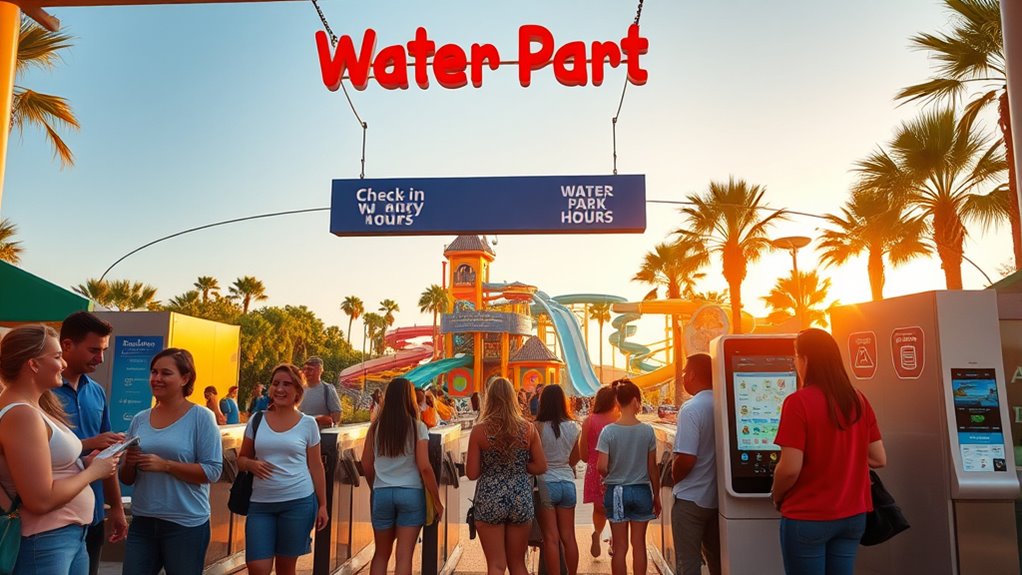 streamlined park entry process