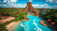 theme park water attractions