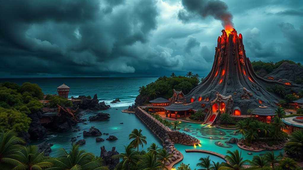 themed environments enhance immersion