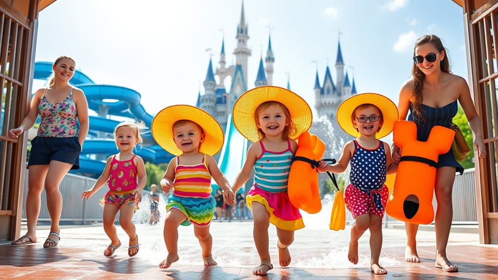toddler water park preparation