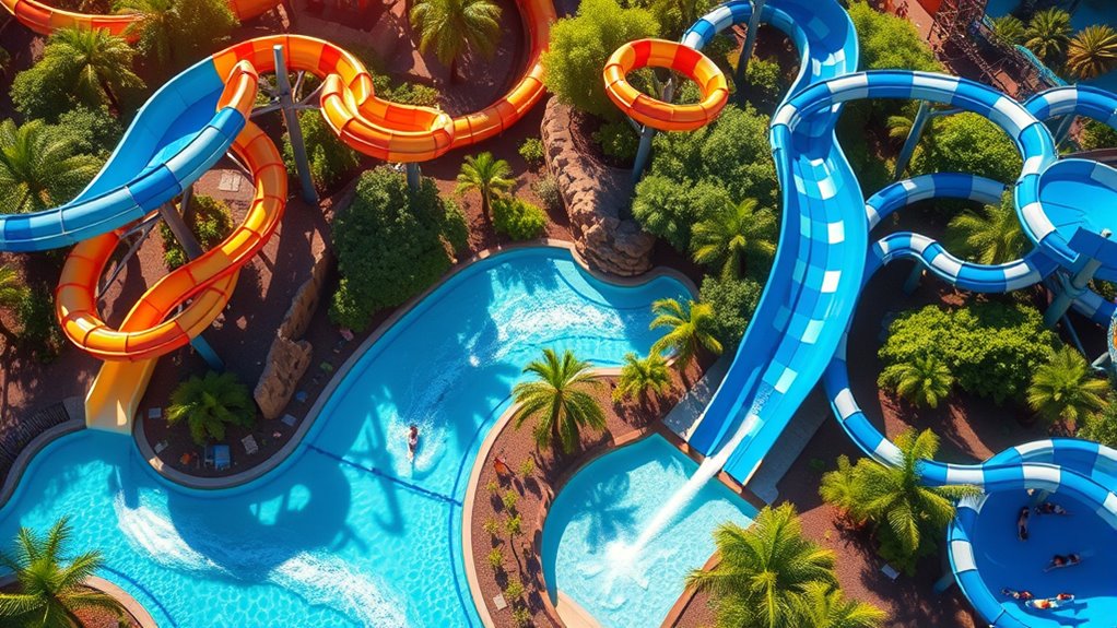 top water slide thrills