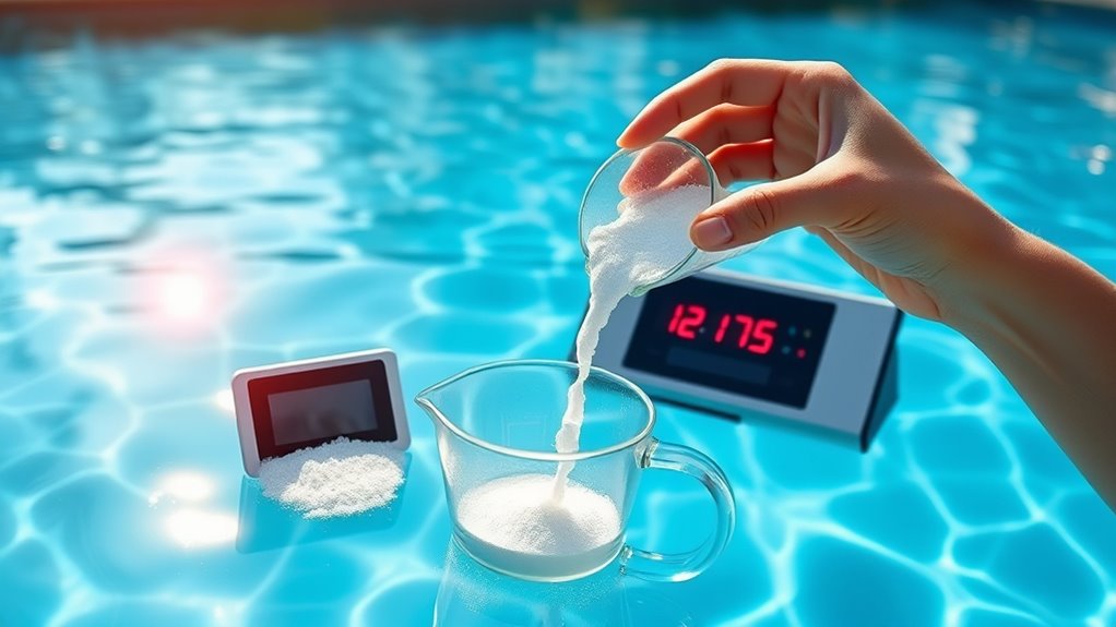 use proper cyanuric acid levels