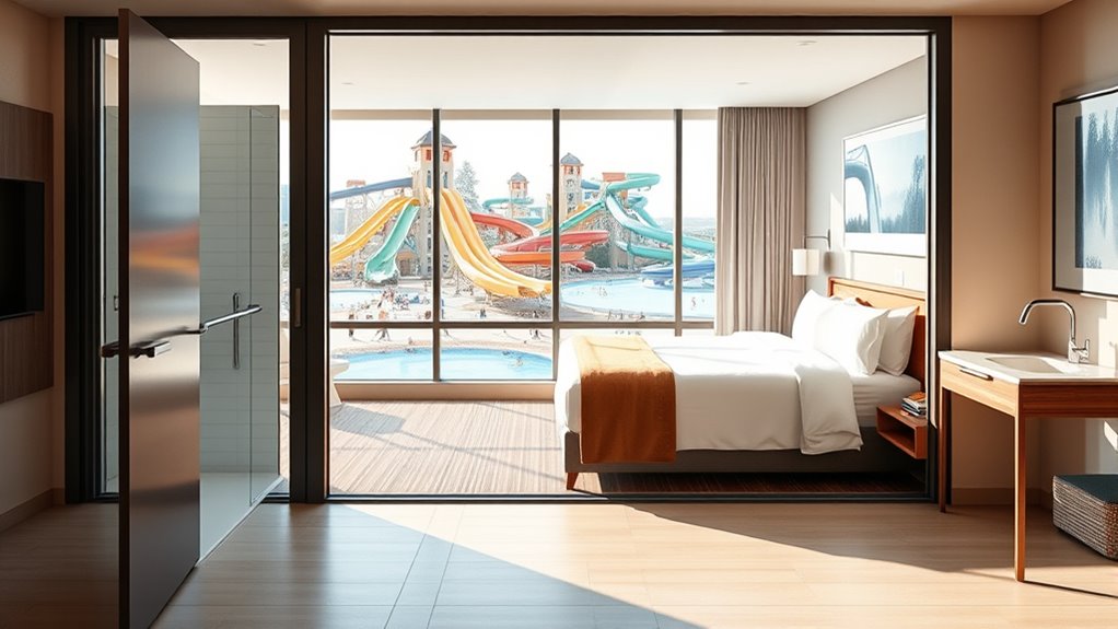 verify accessible room features