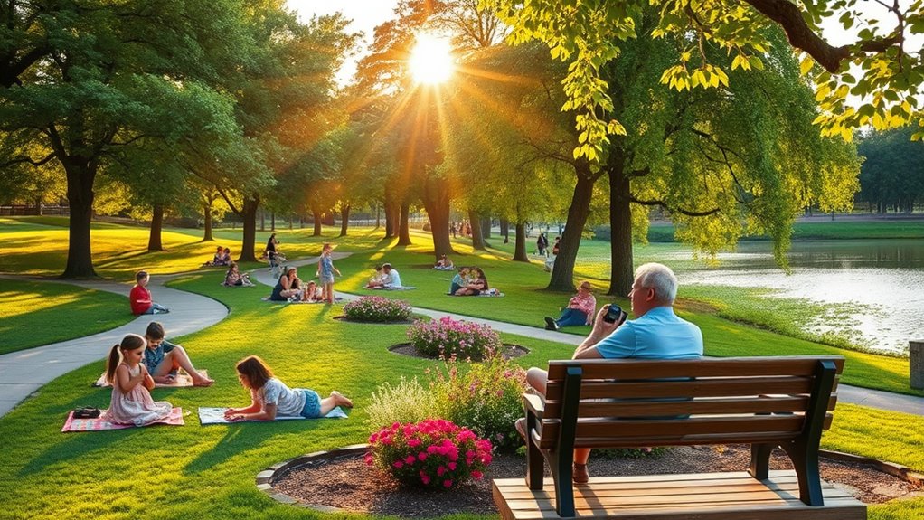 visit park after checkout