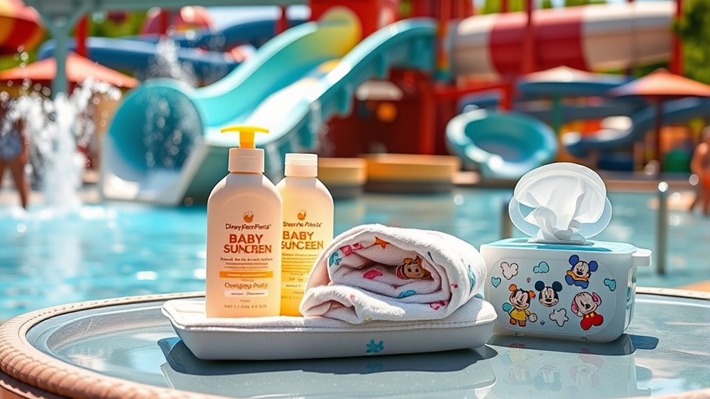 water park baby care essentials