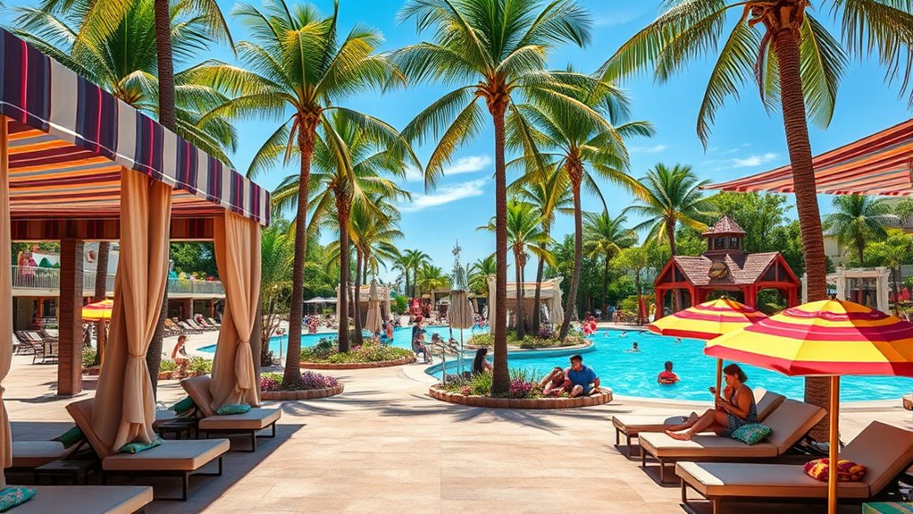 water park cabanas reservation