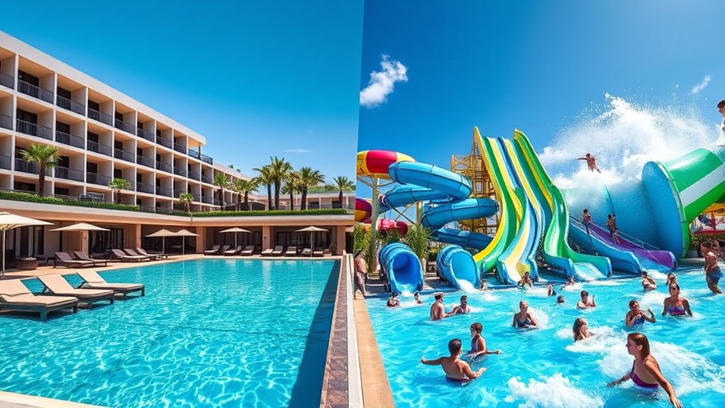 water park guest amenities