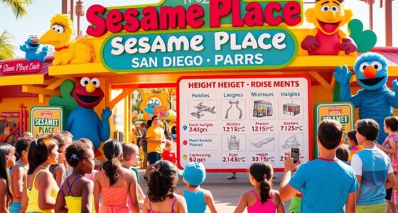 water park height restrictions