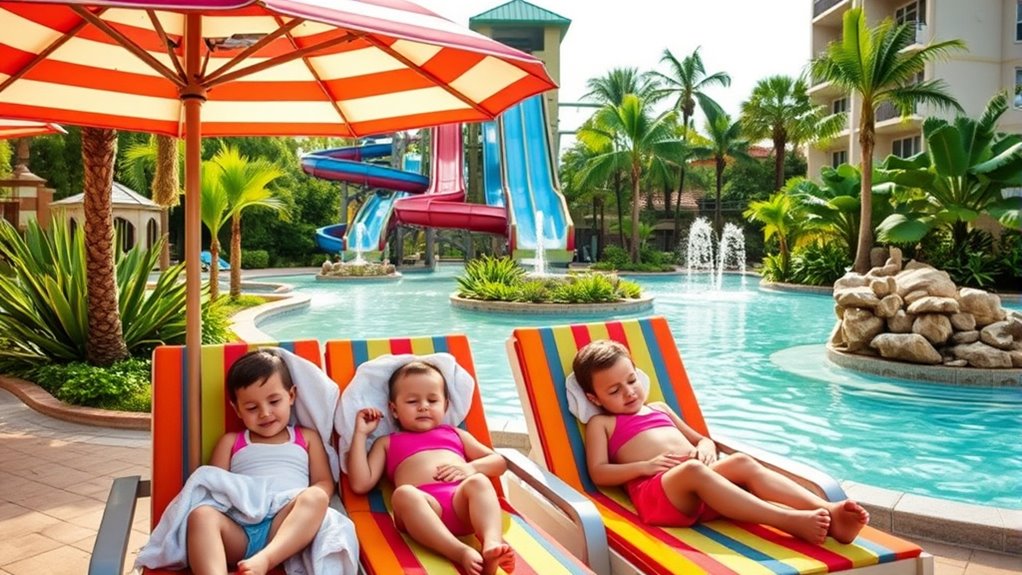 water park hotel nap tips