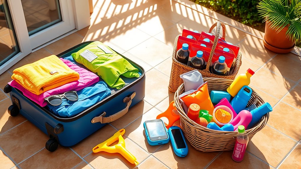 water park meal and entertainment planning