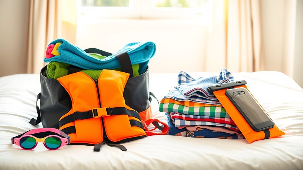 water park overnight essentials