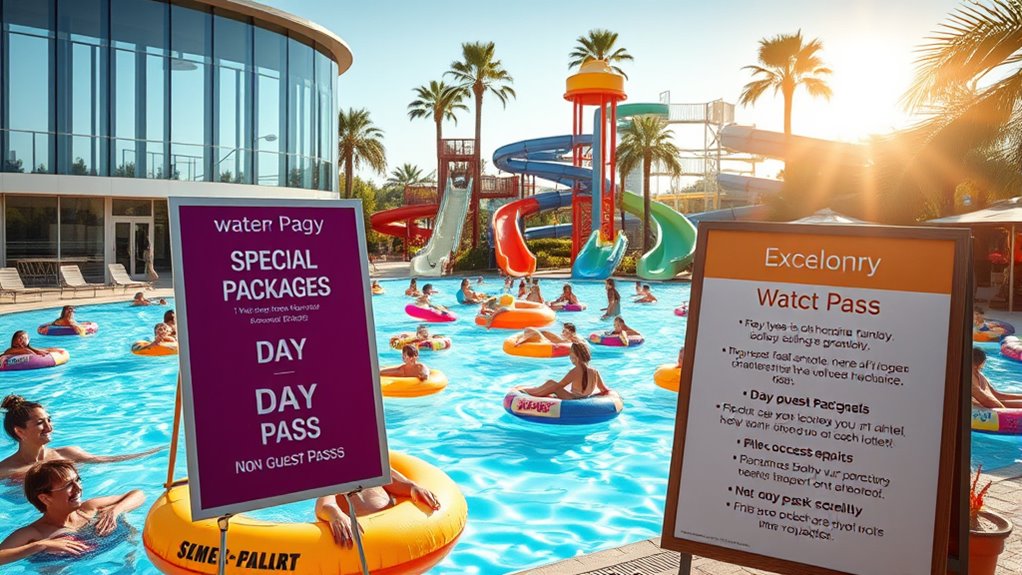 water park package deals