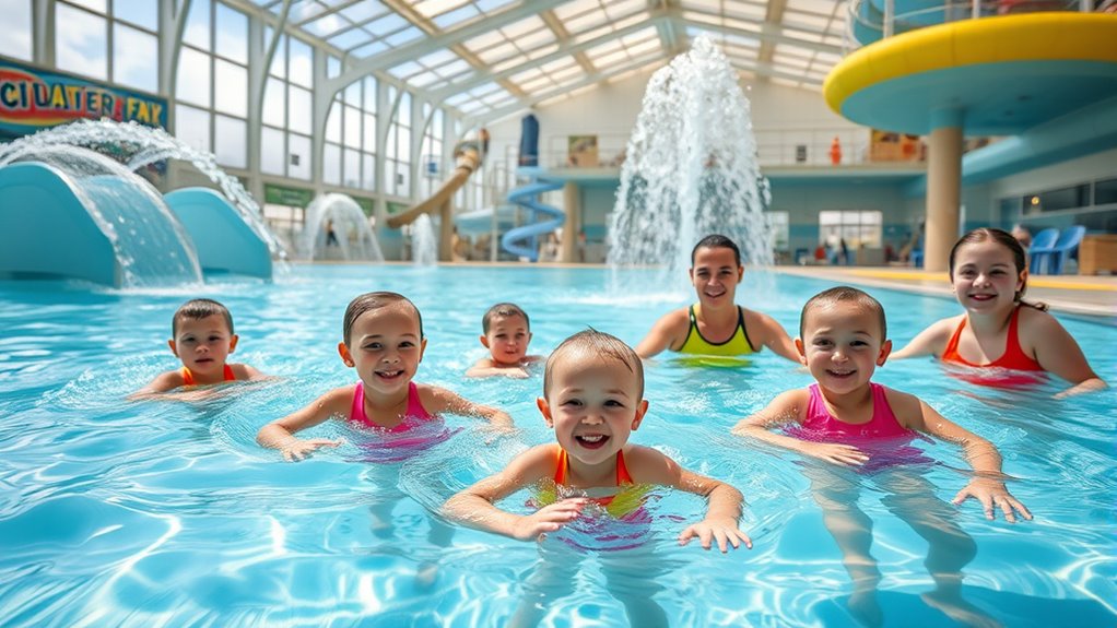 water park swim lessons