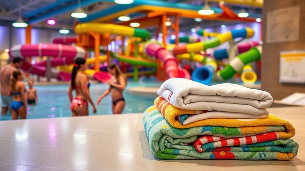 water park towel policies