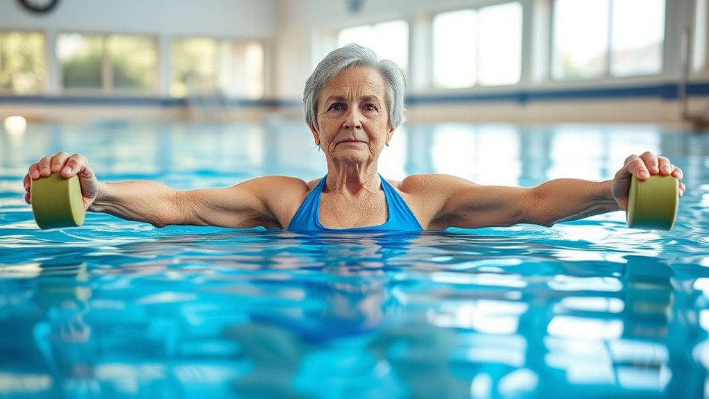 water resistance strengthens upper body