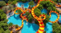 waterpark attractions map