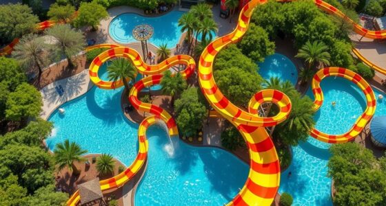 waterpark attractions map
