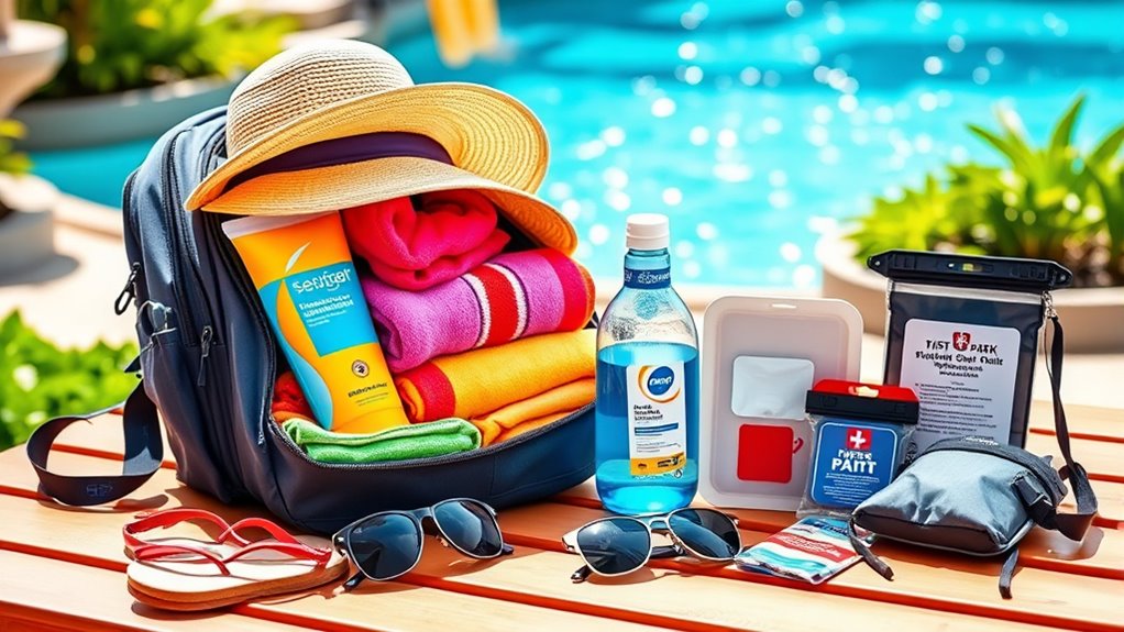 waterproof gear and safety essentials