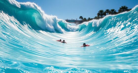 wave pool depths cycles