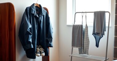 wet gear drying storage