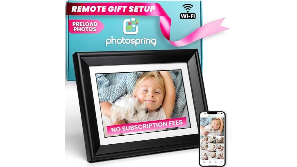 10 inch wifi photo frame