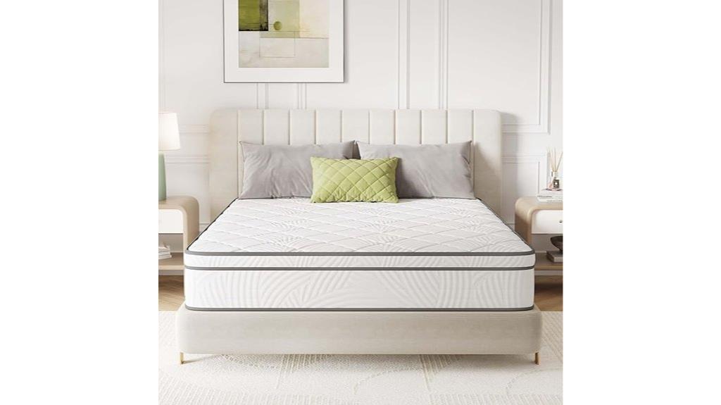 12 inch boxed queen mattress