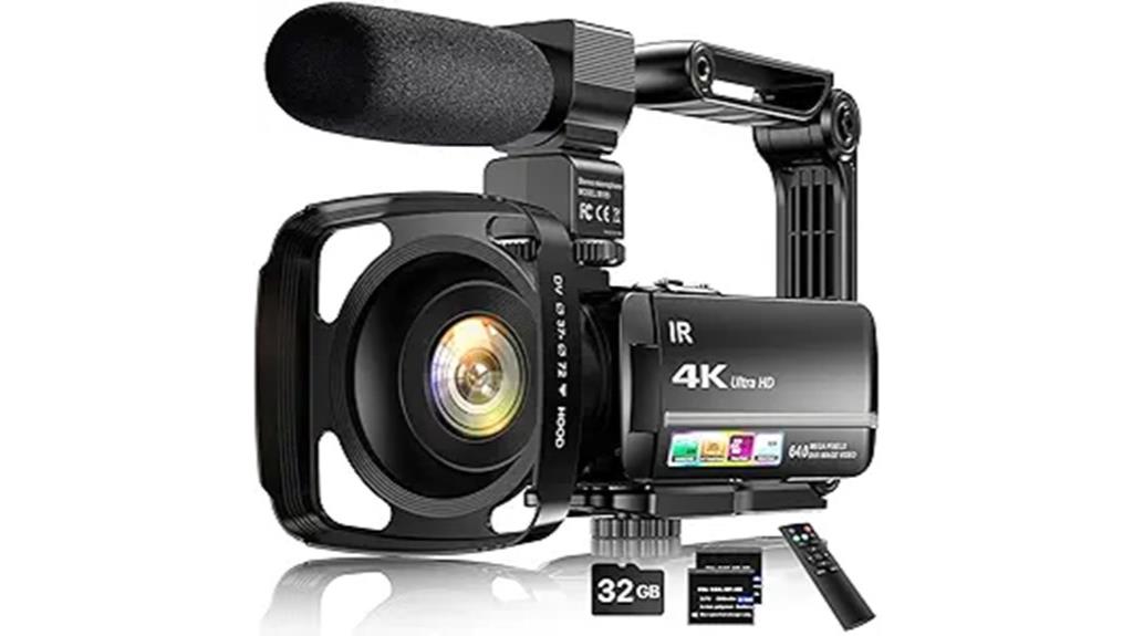 4k camera with 64mp