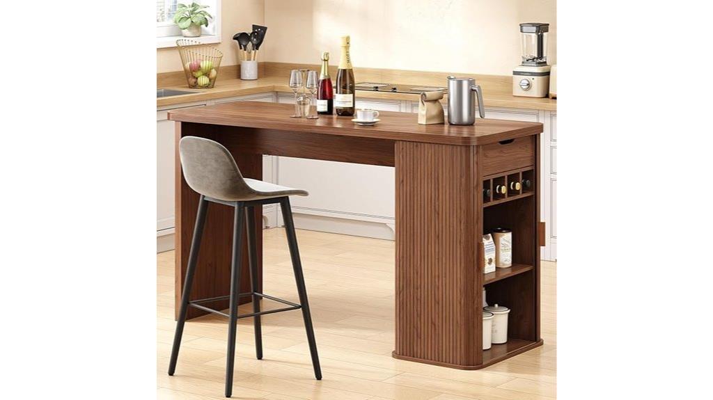 59 inch kitchen island with storage