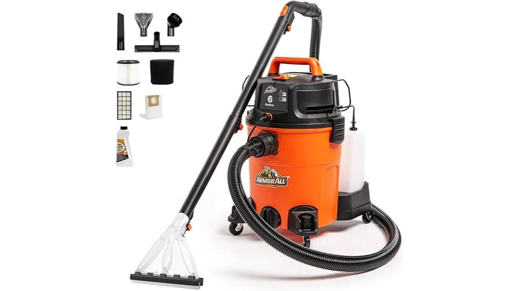 6 gallon wet dry vacuum