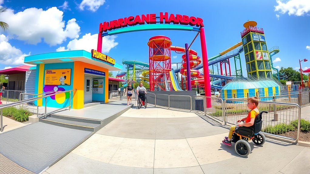 accessible park facilities and support