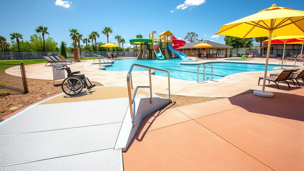 accessible water park features