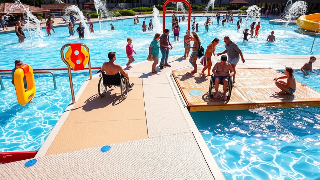 accessible water park features