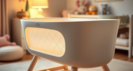 auto rocking bassinets with cry detection