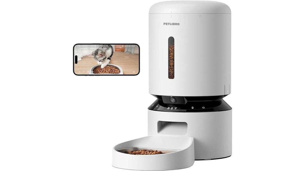 automatic cat feeder camera