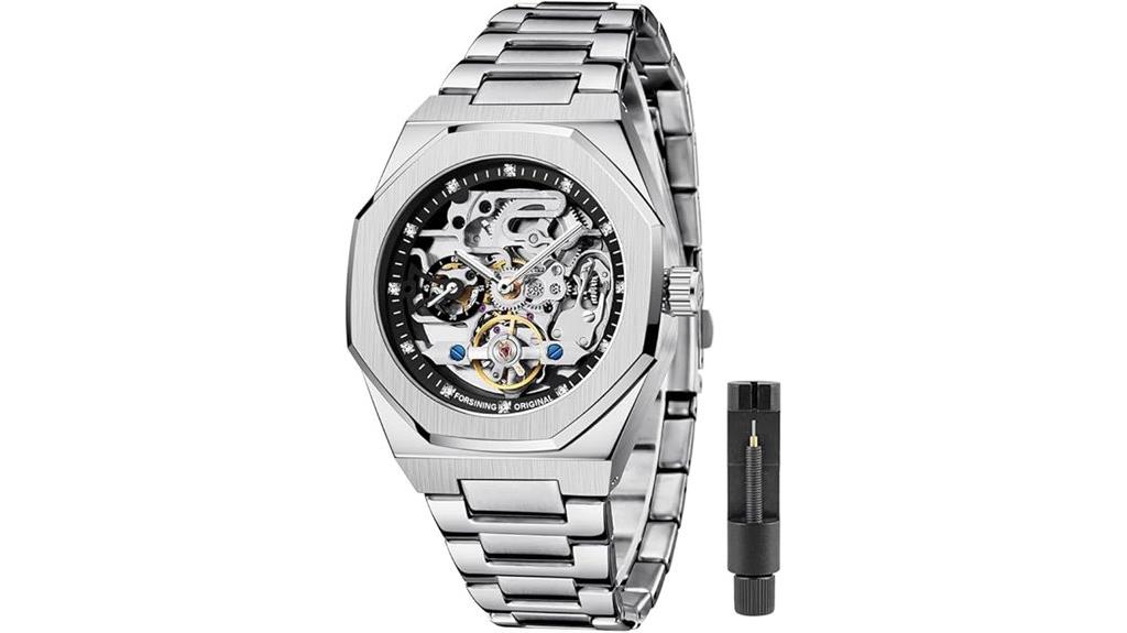 automatic mechanical men s watch