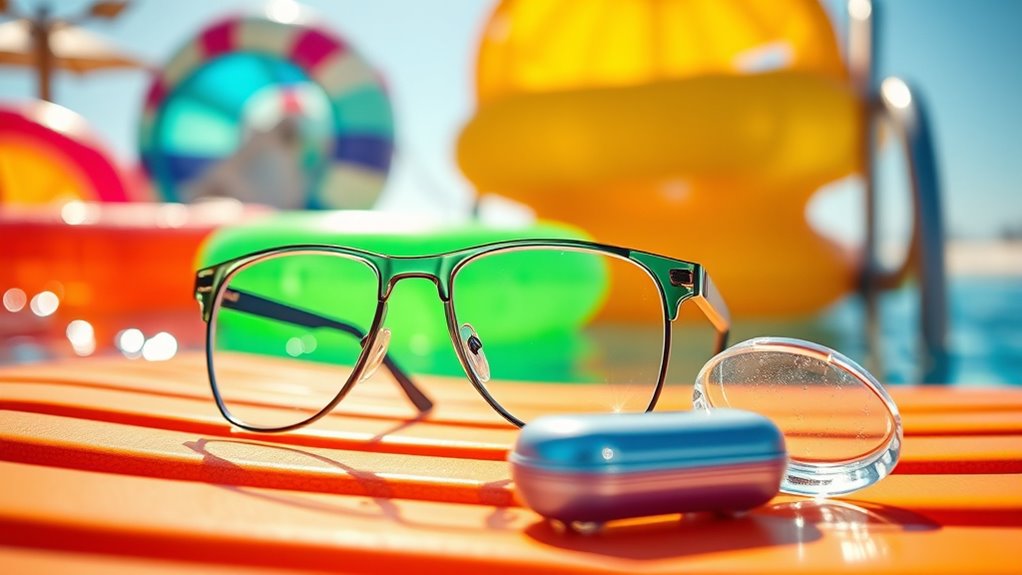 avoid water contact lenses