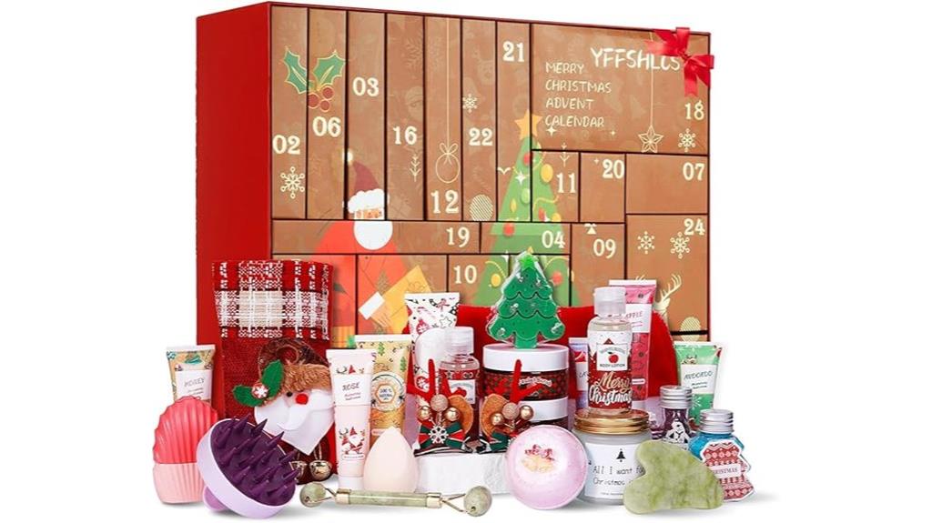 beauty countdown calendar