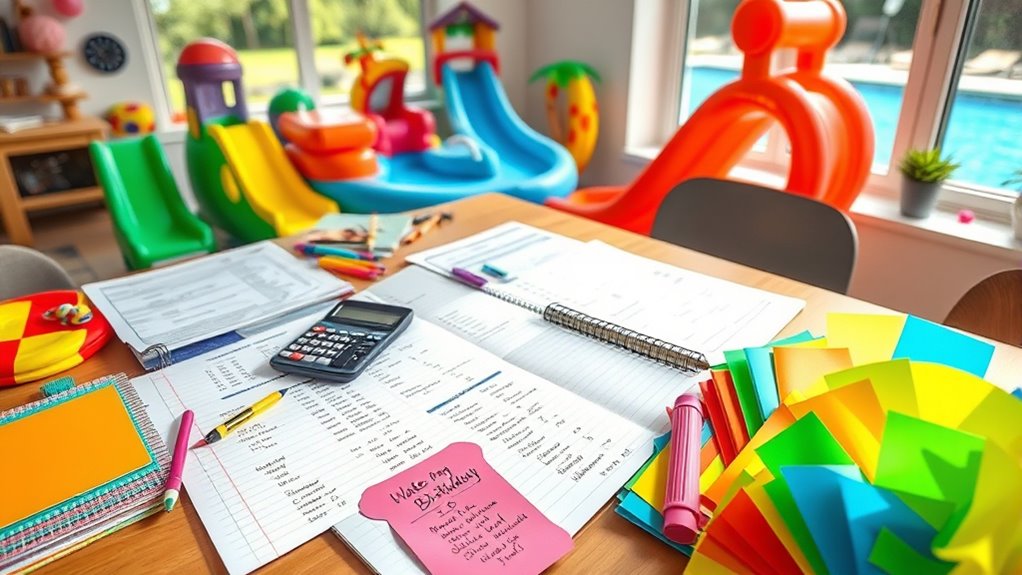 budget friendly water park party