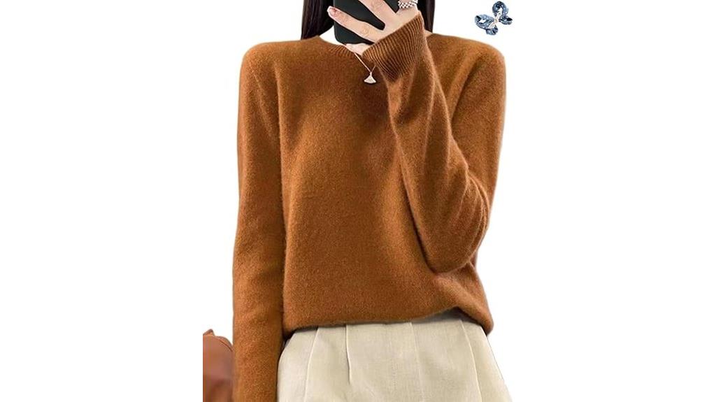 cashmere women s crew neck