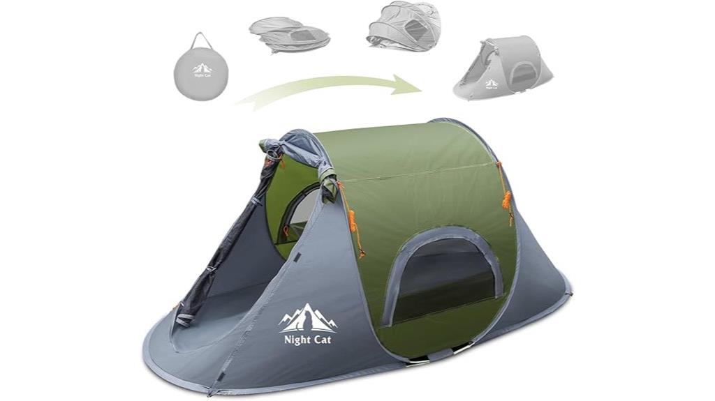 cat themed camping tent