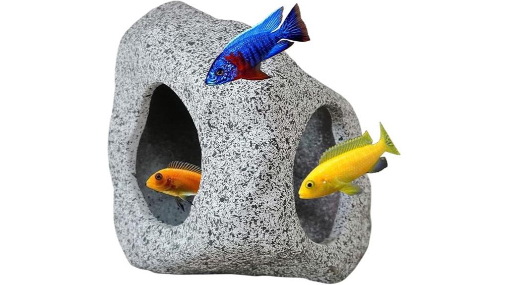 ceramic fish tank hideaway