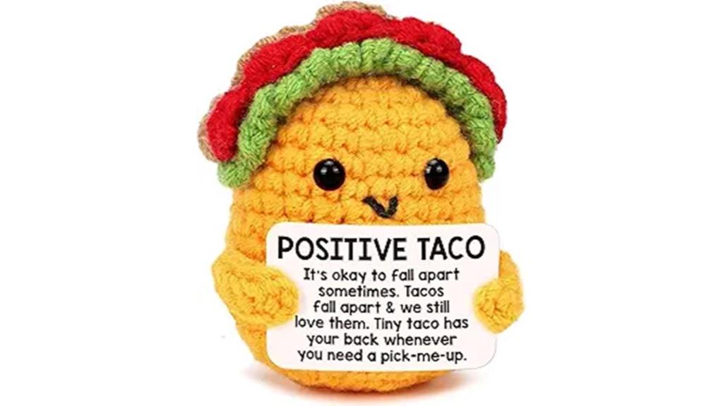 cheery crochet taco gift