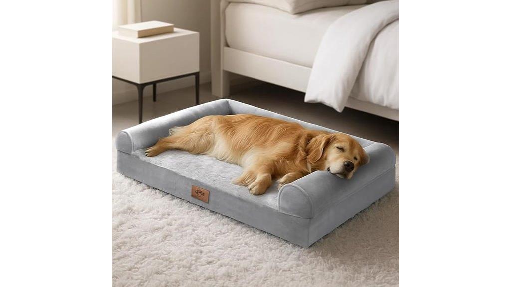 chew proof orthopedic dog bed