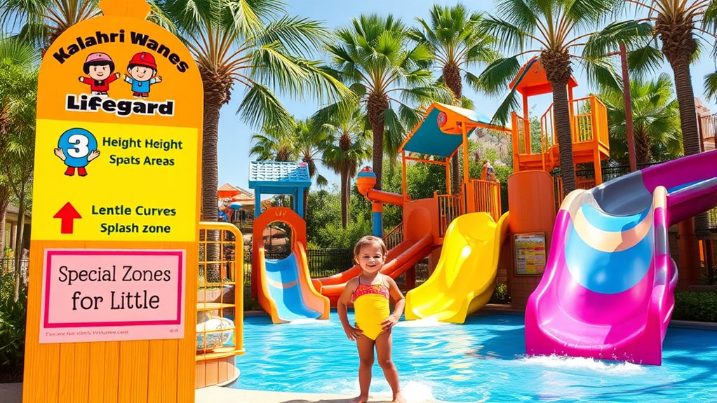 child friendly water zones